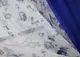 Кухонные шторки (260х170см), на карниз 1,5-2м. Цвет синий с белым. Код 083к 52-1045
