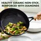 Сковорода WOK GreenPan Eco Smartshape CC006448-001 28 см бежевая