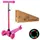Самокат I-Trike Mini BB3-013-4-P 65-74 см розовый