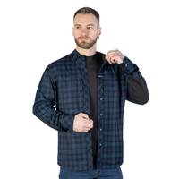 Рубашка "Тайфун" Teal/Navy (9581), 2XL