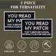 Набор шевронов 2 шт You Read My Patch 5×8 см, вышитый патч, нашивка, шеврон