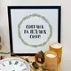 Постер в рамке Світлих та теплих свят! 30x30 см (KMT_23NY001_BL)
