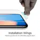 Защитное стекло Spigen для iPhone XS/X SLIM HD, 2шт (057GL22686)