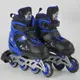 Роликовые коньки Best Roller (34-37) PU колёса, свет на переднем колесе, в сумке Black/Blue (98936)