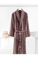 Халат чоловічий махровий Philippus Greek 100% хлопок туреччина коричневий