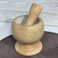 Ступка с пестиком Frico FRU-060-Beige 15х15 см бежевая