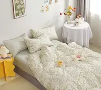 Постільна білизна євро Dushka Home Сатин 20454 200х220 см