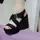 Женские босоножки Fashion Hadena 2823 39 размер 25 см Черный