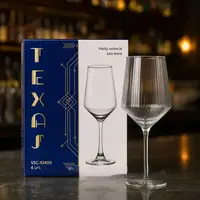 Набор бокалов для вина Versailles Texas VSC-93400 400 мл 4 шт