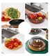 Поднос с крышкой, пластиковый, размером 28 х 9 см, жёлтый