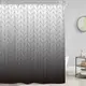 Шторка для ванны водонепроницаемая Bathlux 180x180 см с кольцами, занавеска для ванной комнаты