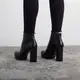 Ботильоны женские Fashion Babalou 2579 39 размер 25 см Черный