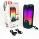 Bluetooth-колонка TG651 с RGB ПОДСВЕТОМ, аккумуляторная колонка для музыки, для вечеринки. Цвет: синий