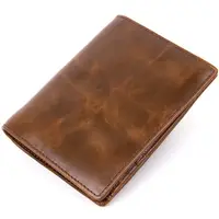 Портмоне унисекс Vintage 20432 Коричневое