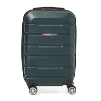 Чемодан маленький 4 колеса Ricco Grande T1ABS500green-M