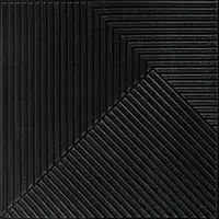 Панель стеновая 3D 500х500х5мм Бамбук Чёрный SW-00002881