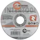 Диск отрезной по металлу 115x1.6x22.2 мм INTERTOOL CT-4003