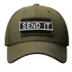 Набор шевронов 2 шт с липучкой Send it 10x2,5 см вышитый патч шеврон нашивка
