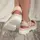 Женские босоножки Fashion Udo 2984 41 размер 26 см Бежевый