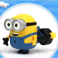 Трансформер-мотоцикл Міньйон Боб. Трансформер Mignon Bob. Іграшка двоокий міньйон