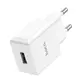 Адаптер сетевой HOCO Leisure single port charger C106A |1USB, 10.5W/2.1A|