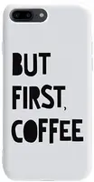 Чехол-накладка TOTO Pure TPU 2mm Print Case Apple iPhone 7 Plus/8 Plus #41 First Coffee White