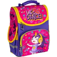 Рюкзак школьный Space Lets dance 988802 33х26х26 см фиолетовый с розовым