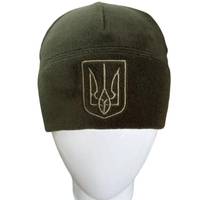 Шапка тактична флісова ЗСУ Ranger Герб RA8953 55-57 р олива