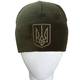 Шапка тактическая флисовая ВСУ (ЗСУ) Ranger Герб RA89531 58-61 р олива