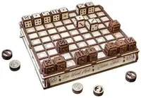 Конструктор механический 3D деревянный 28*24*4,7см пазл 620эл GAME SET Игровой набор EWA