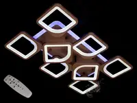 Потолочная люстра с диммером и LED подсветкой, 160W  S8060/6+2 LED 3color dimmerдне