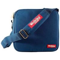 Сумка для обедов Bergner Walking business BG-3652-BL 5 предметов 23х22х13.5 см голубая