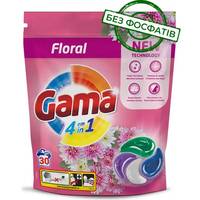 Капсулы для стирки Gama 4in1 8435495846161 30 шт