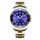 Часы мужские Megalith 0037M | Stainless Steel Link Band Blue