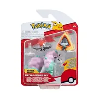 Набор игровых фигурок Pokemon - Снорант, Пикипек, Понита аниме