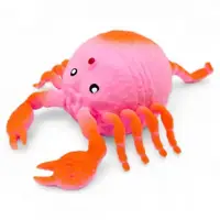Игрушка-антистресс "Скорпион", пена, розовый