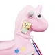 Качалка каталка детская XoKo Единорог Play Pen Pink RHO2-PN розовая