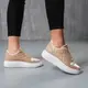 Кроссовки женские Fashion Beyond 3761 40 размер 25,5 см Коричневый