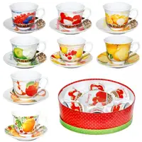 Сервиз чайный 12 предметов Фрукты SNT 151-04
