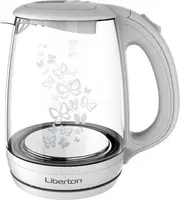Чайник электрический 1.7 л Liberton LEK-1703-white