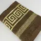 Полотенце для лица махровое Febo Vip Cotton Grek Турция 6387 коричневое 50х90 см