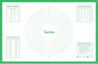Коврик силиконовый Сon Brio СB-679-green 43,5х66,5 см зеленый