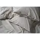 Постельное белье Lotus Home Washed cotton - Pinstripe kahve-bej полуторный