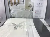 Sweta krem жаккардова постіль, євро розмір. Belizza Туреччина.