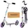 Самокат SR 2-010-10-W-V фиолетовый