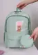 Рюкзак женский мятный код 7-4523