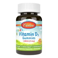 Витамины и минералы Carlson Labs Kid's Vitamin D3 Gummies, 60 желеек Фрукты