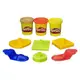 Набор пластилина Play-Doh Ведерко Пикник 3 баночки и формочки (23414-23412)