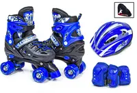 Комплект квадів із захистом Scale Sport, розмір 29-33. Dark blue (558687125) 558687125