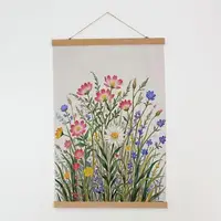 Постер тканевый на стену Garden flowers 60х93 см (TPSR_25F025)